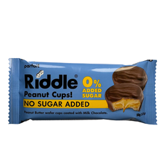 Riddle Peanut Butter Cups with No Added Sugar