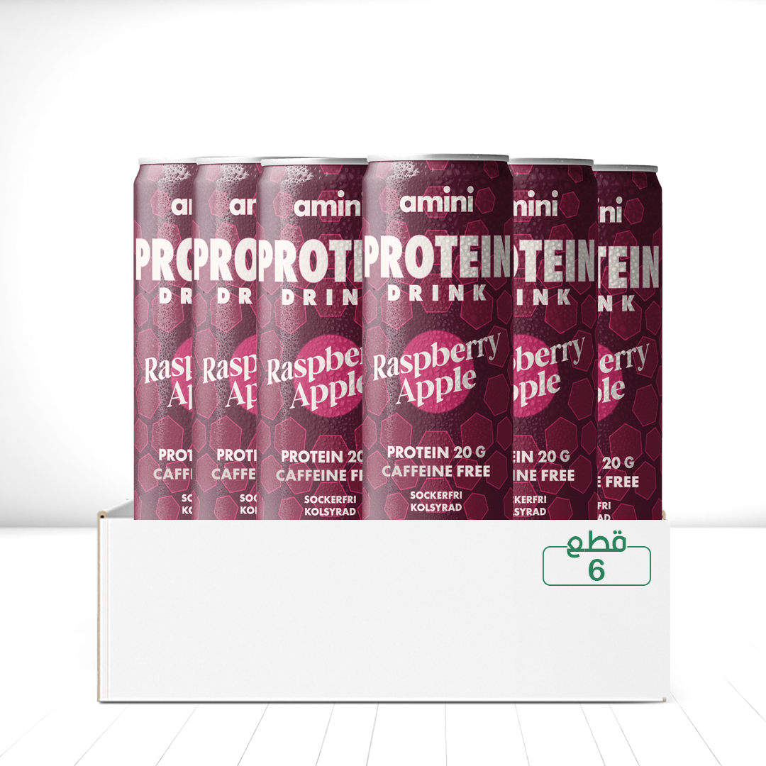 packet Amino Protein Drink Raspberry Apple 330ml